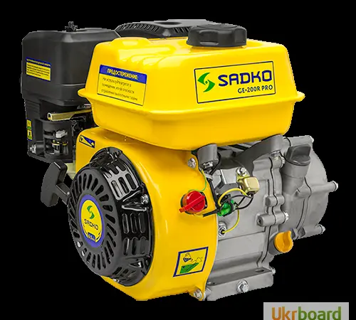Двигатель бензиновый Sadko (Садко) GE-200R PRO. Оригинал. Гарантия. БЕСПЛАТНАЯ ДОСТАВКА - фото № 1