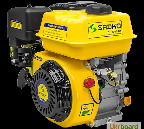 Двигатель бензиновый Sadko (Садко) GE-200 PRO (ФИЛЬТР В МАСЛЕ). Оригинал. Гарантия - фото № 1