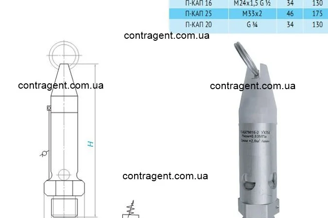 Пневмоклапан ПКАП 16-1 УХЛ4, ПКАП 16-2, ПКАП 16 - 3, ПКАП 25, ПКАП 25-1, ПКАМП16 - фото № 1