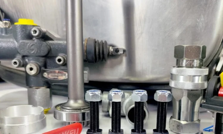 Б/У Комплект гідравліки на самоскид MAN, Daf, Iveco з КПП ZF, бічний алюмінієвий бак - фото № 4