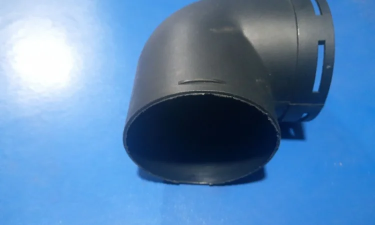 Коліно кутове автономного обігрівача 75мм - фото № 2