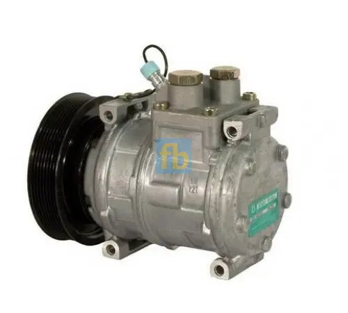 Компрессор кондиционера SANDEN 10РА17С RE69716 JOHN DEERE Комбайн Опрыскиватель трактор - фото № 1