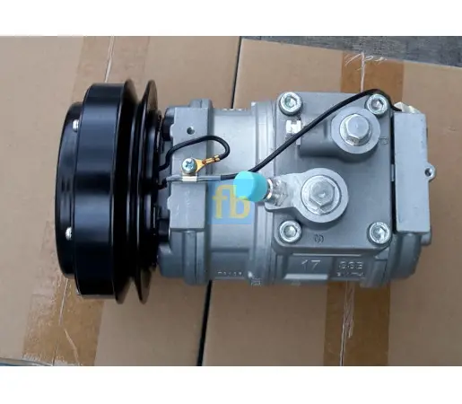 Компрессор кондиционера SANDEN 10PA17C RE46657 - фото № 1