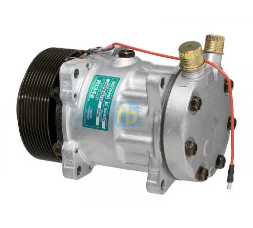 Компрессор кондиционера SANDEN 7H15 SD8035 CASE - фото № 1