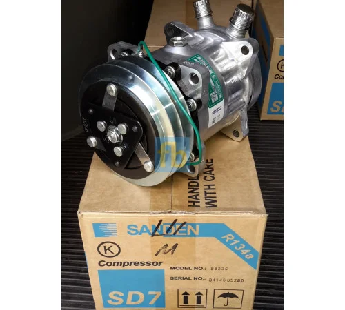 Компрессор кондиционера SANDEN 7H15 SD8236 fast-best - фото № 1