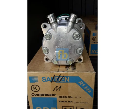 Компрессор кондиционера SANDEN 7H15 SD8236 fast-best - фото № 2