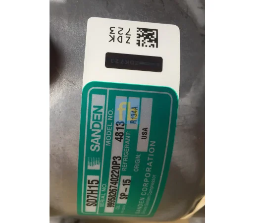 Компрессор sanden 7h15 sd 4813 на caterpillar, challenger, claas lexion, matrot - фото № 3