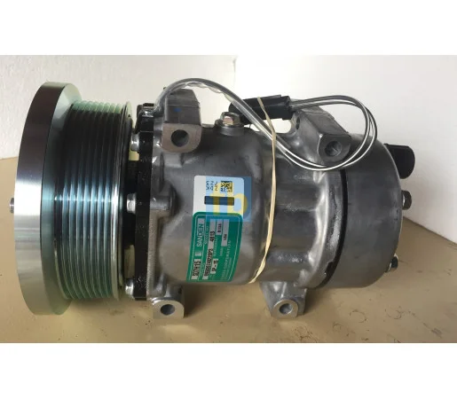 Компрессор sanden 7h15 sd 4813 на caterpillar, challenger, claas lexion, matrot - фото № 5