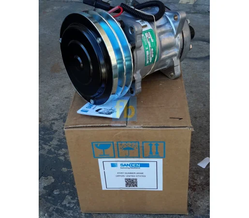Компрессор SANDEN 7H15 SD 4609 Оригинал на NEW HOLLAND, CASE - фото № 1