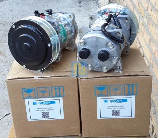 Компрессор SANDEN 7H15 SD 4609 Оригинал на NEW HOLLAND, CASE - фото № 4