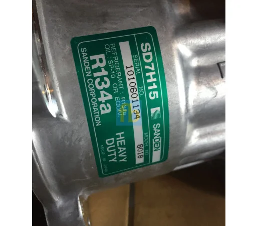 Компресор кондиціонера SD8018 New holland, deutz, fendt, jcb, massey ferguson - фото № 4