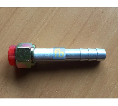 Фітинг Алюмінієвий прямий 8 гайка 5/8 - фото № 1