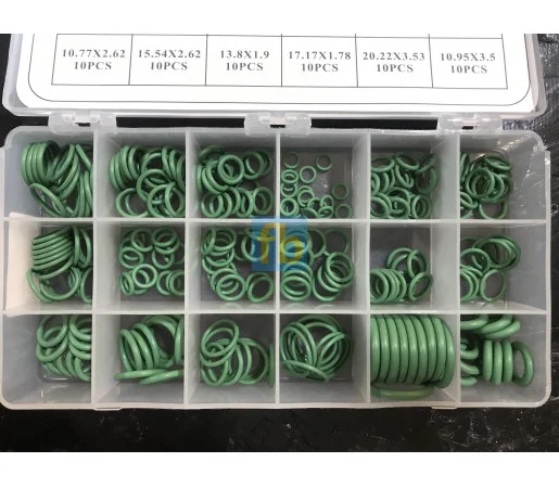 Набір ущільнювальних кілець кондиціонера 265 кілець 18 видів HNBR R134А - фото № 1