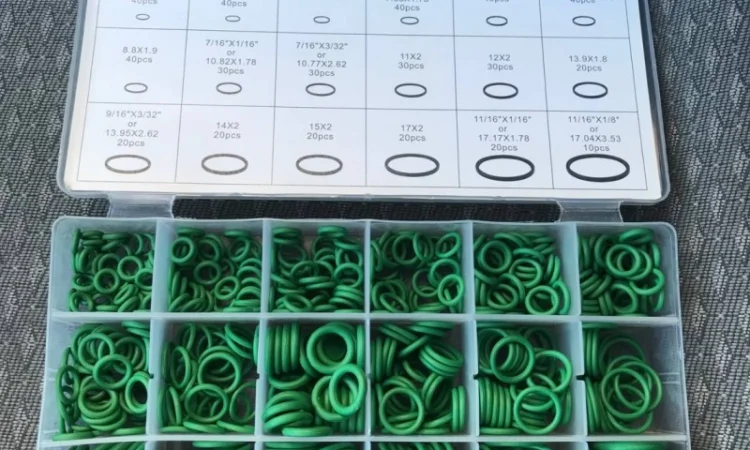 Набір ущільнювальних кілець HNBR 530 штук 18 видів - фото № 3