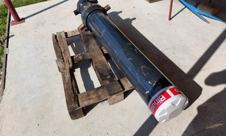 Шток гідроциліндр Binotto 7m на полуприцеп прицеп самосвал - фото № 5