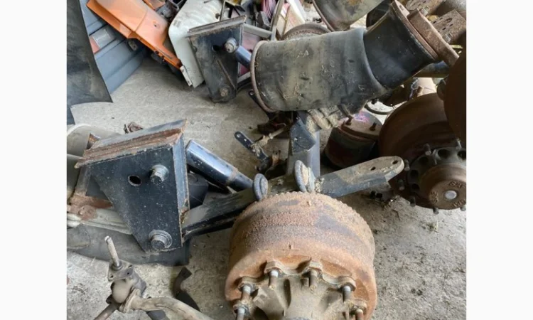 Осі BPW з німецького напівпричепу відмінний стан Комплектні - фото № 1