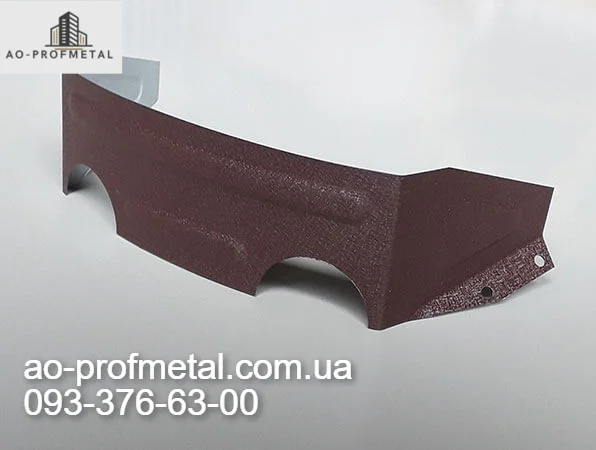 Снегоупор подкова 8019 РЕМА, Снегозадержатель подкова темно-коричневого цвета - фото № 1