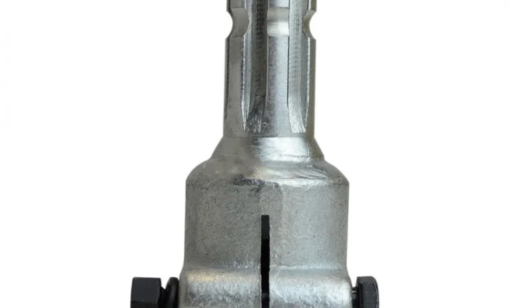 Переходник карданного вала 20 на 8 (втулка 20, вал 8 шлиц.) цинковое покрытие - фото № 2