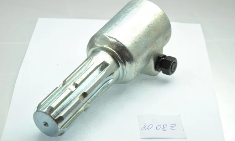 Переходник карданного вала 20 на 8 (втулка 20, вал 8 шлиц.) цинковое покрытие - фото № 1