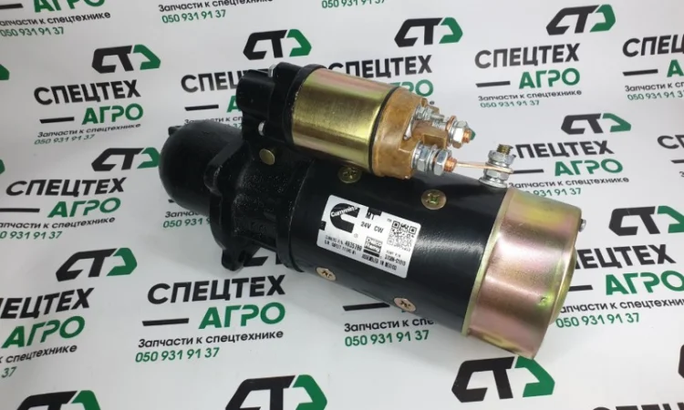 Стартер CUMMINS 4935789, 3708N-010, QD2707A - фото № 2