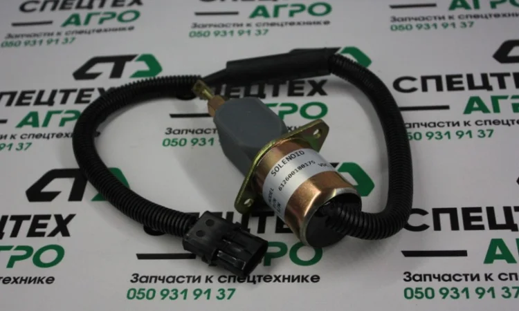 612600180175 Электропневмоклапан глушения WD615 - фото № 2