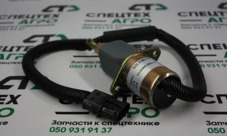 612600180175 Электропневмоклапан глушения WD615 - фото № 3