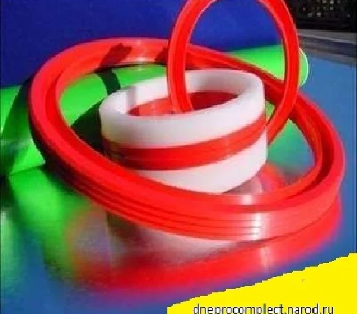 Манжети, брудозйомники з поліуретану, гуми, ПЕТФ; захисні та напрямні кільця - фото № 1