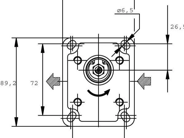 PLP1010S081E1 Pump PLP10.10 S0-81E1-LBB/BA-N - фото № 2