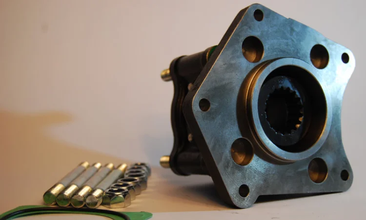 Коробка отбора мощности Мерседес G 3 в сторону ISO - фото № 4