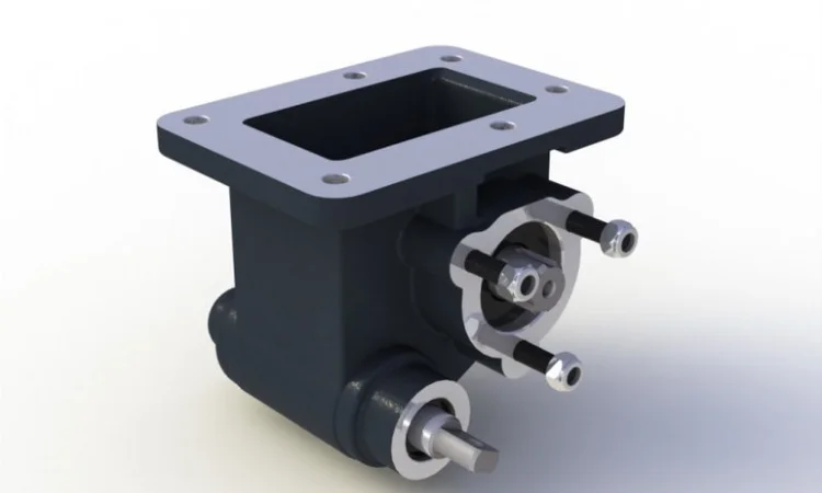 Коробка отбора мощности на Mitsubishi MO15S Euro2 - фото № 2