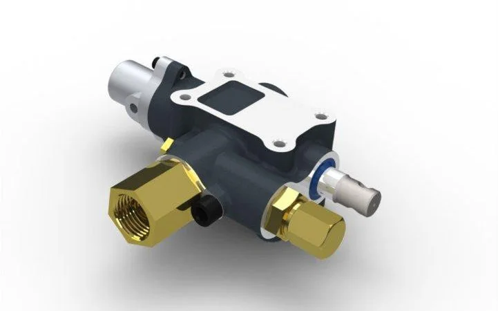 Гидрораспределительный клапан (140 л/мин) c открытым контуром 4B - фото № 7