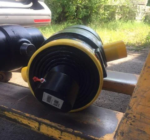 Гидроцилиндр 8-ти штоковый, подкузовной для трехсторонней/задней разгрузки - фото № 2