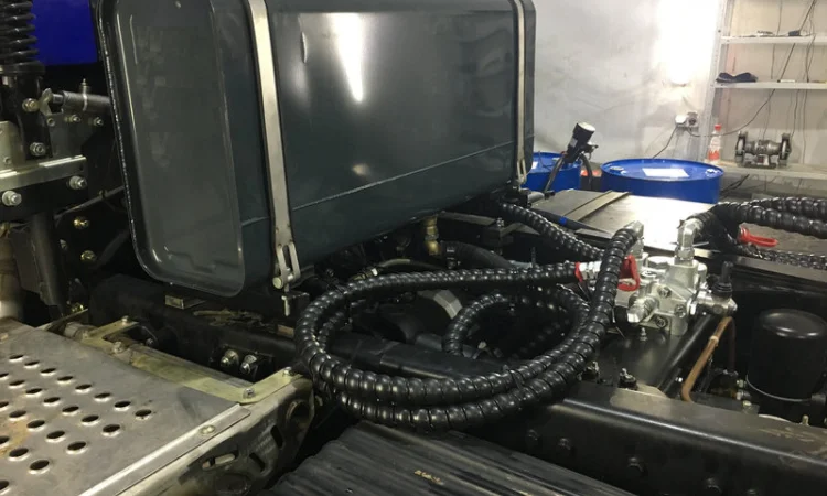 Комплект гидравлики Aber на тягач Ман, Европейское качество - фото № 1