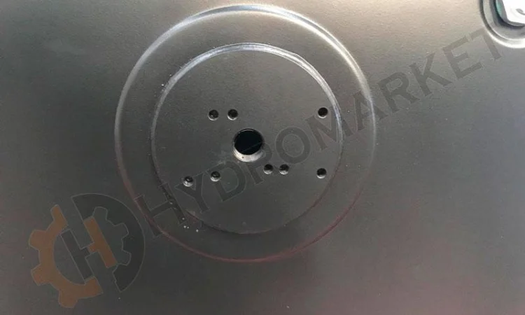 Стальной масляный бак бокового крепления 120 л SS 5664 Hydrolider - фото № 3