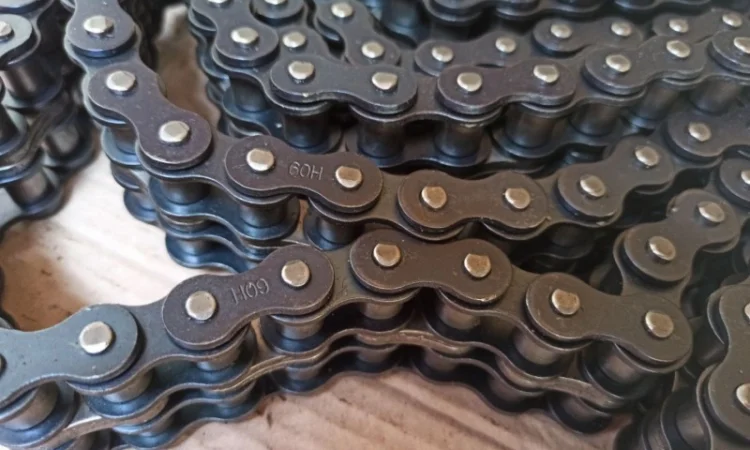 Цепь двухрядная шаг 2ПР-19.05 2ПР-25, 4 2ПР-19.05 10B-2 16A-2 звёздочка - фото № 1