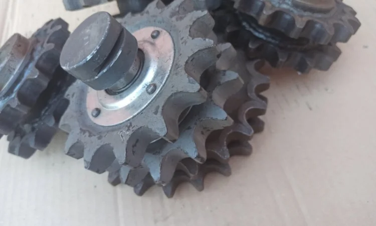 Цепь двухрядная шаг 2ПР-19.05 2ПР-25, 4 2ПР-19.05 10B-2 16A-2 звёздочка - фото № 5