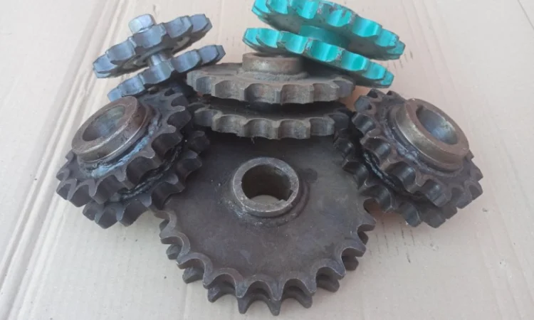 Цепь двухрядная шаг 2ПР-19.05 2ПР-25, 4 2ПР-19.05 10B-2 16A-2 звёздочка - фото № 6