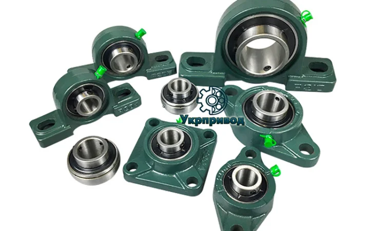 Подшипниковый узел на лапах фланцевий UCP UCF UCFL Підшипник в корпусі - фото № 1