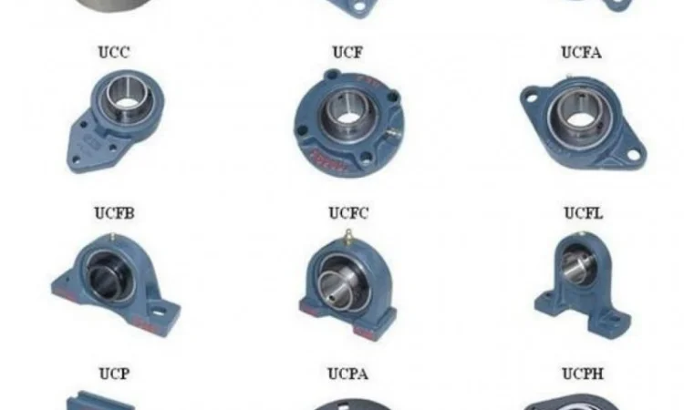 Корпусный подшипник UCF UСP 204 205 206 207 208 209 210 узел в корпусе - фото № 2