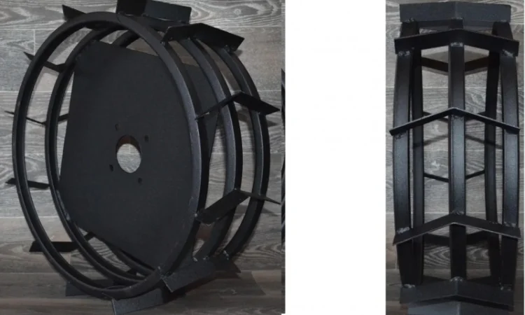 Купить грунтозацепы к мотоблоку (железные колёса) - 550 мм Агроруно - фото № 2