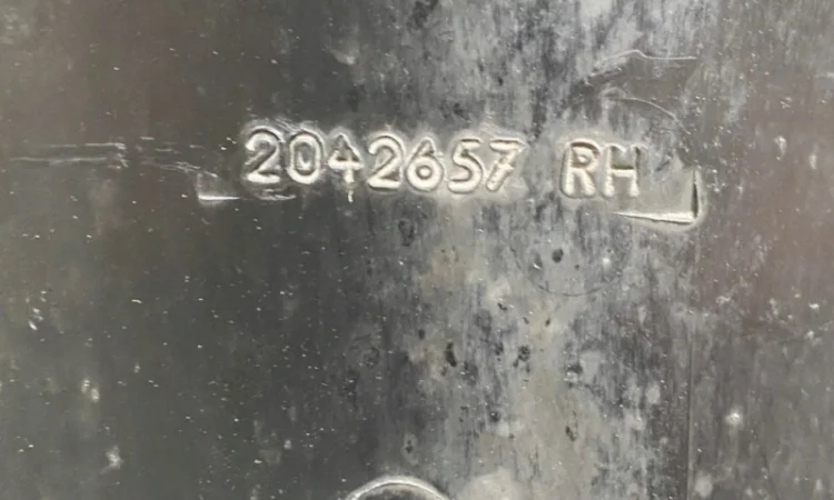 2042657 Крыло переднего колеса заднее правое DAF XF 106 Euro 6 - фото № 3