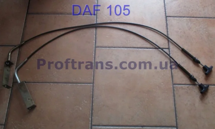 1444875, 1458151 Трос открытия бардачка внешнего левый Daf XF 105 Даф ХФ 105 - фото № 1