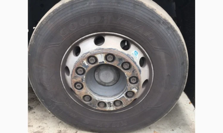 Диск колесный легкосплавный Daf XF 105 R22.5 x 8.25 алюминиевый Man Renault Volvo IVECO - фото № 2