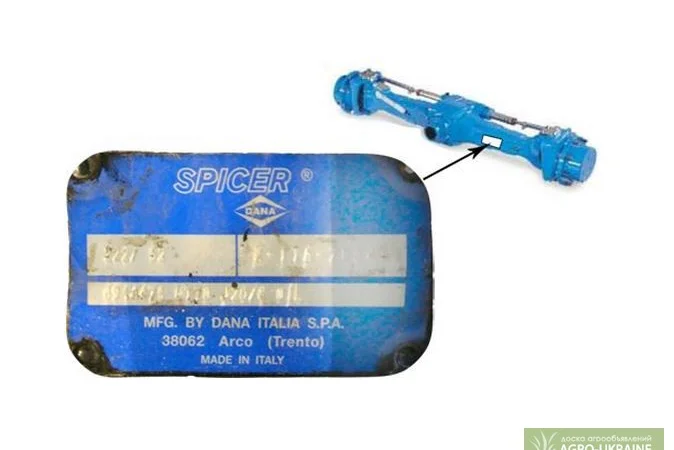 Запчасти Dana Spicer, Clark-Hurth, ZF, Allison, мосты Dana, КПП Clark - фото № 1
