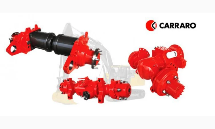 Полуось Carraro 046318,  Bobcat 75733-6 - фото № 2