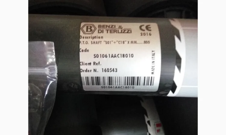 Вал отбора мощности(кардан) 6х8 Италия 70 см, 6х6 - фото № 2