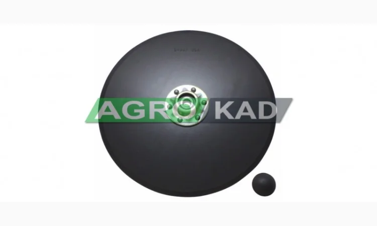 Диск сошника в сборе 381×3 (с колпачком) - фото № 1