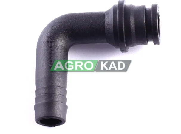 Вилка кутова ø 12, 5 - кріплення за допомогою гайки ¾” (2) - фото № 1