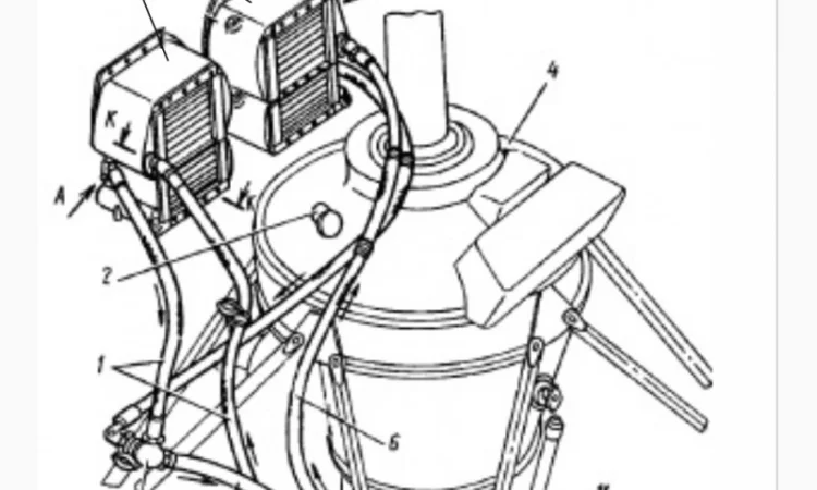 Воздушно-масляный радиатор ВМР 5349 Т ( ВМР 2281 Б ) Ми-8 - фото № 2