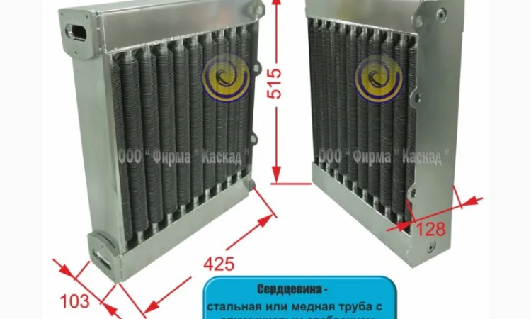 Радиатор водяной для двигателя DEUTZ AG асфальтоукладчика - фото № 1